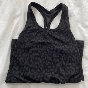 Lululemon Cool Racerback II Nulu Formation Camo Deep Coal Multi Size 6